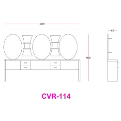 Фризьорски работни места - CVR-114 BONE DEA