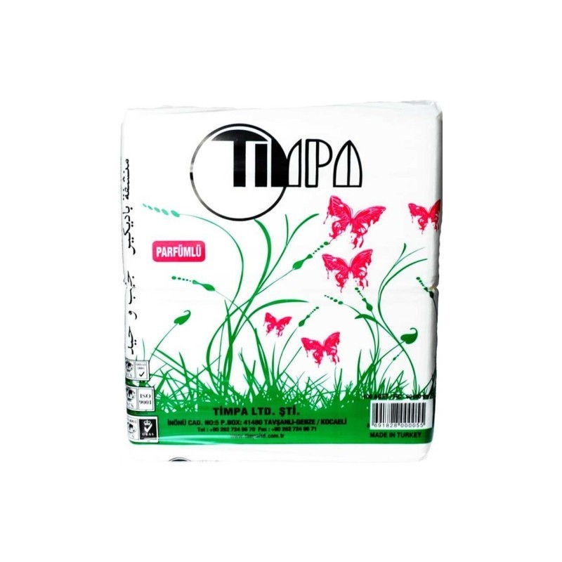 Еднократни кърпи за коса TIMPA – 100 бр.